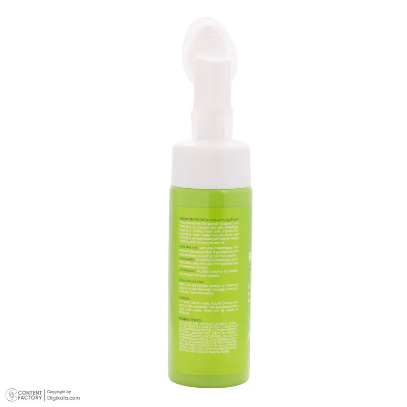 فوم شستشوی صورت نئودرم مدل Purifier مناسب برای پوست چرب حجم 150 میلیلیتر - تصویر 2