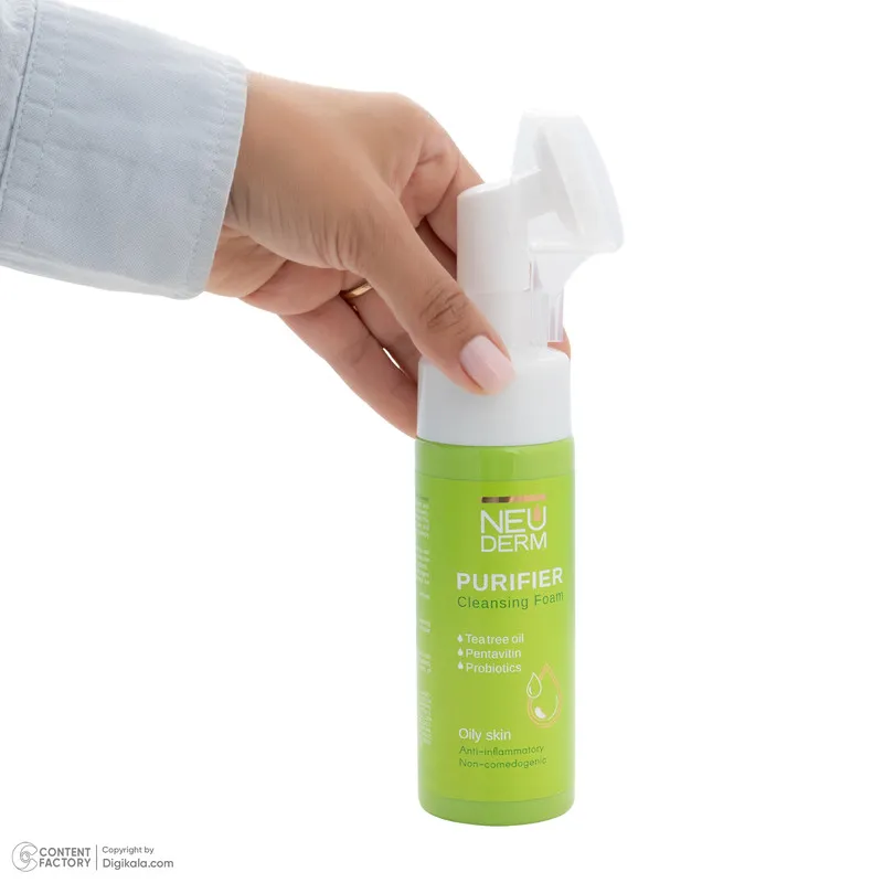 فوم شستشوی صورت نئودرم مدل Purifier مناسب برای پوست چرب حجم 150 میلیلیتر - تصویر 6