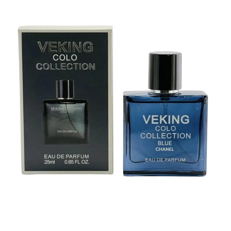 عطر جیبی مردانه ویکینگ مدل بلو شنل با رایحه تلخ حجم 25 میلیلیتر - تصویر 3