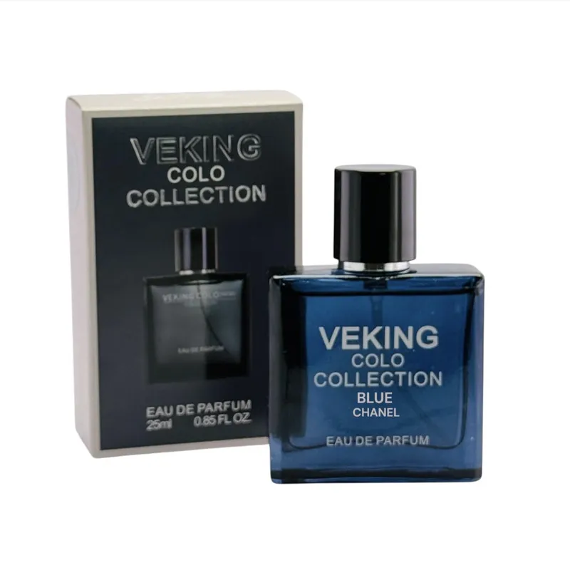عطر جیبی مردانه ویکینگ مدل بلو شنل با رایحه تلخ حجم 25 میلیلیتر - تصویر 4