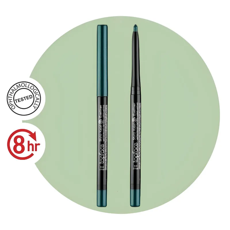 مداد چشم تاپ فیس مدل STYLO KAJAL رنگ سبز شماره 004 - تصویر 3