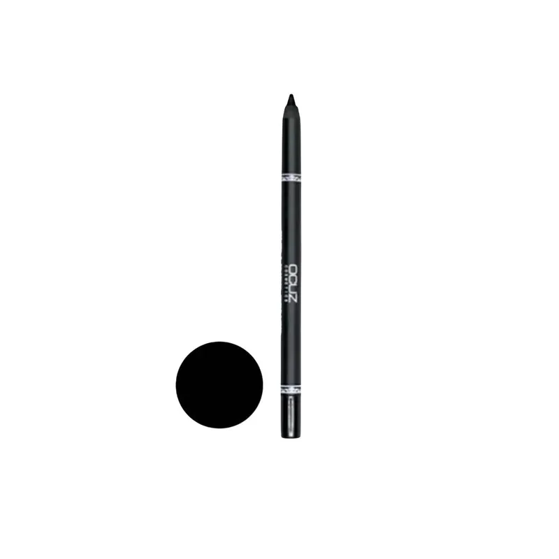 مداد چشم اوکاز مدل Waterproof رنگ مشکی مات 01 - تصویر 2
