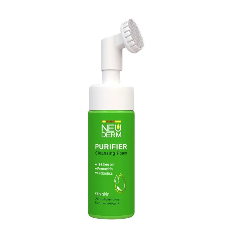 فوم شست‌وشوی صورت نئودرم مدل teatree مناسب برای پوست چرب و مختلط حجم 150 میلی‌لیتر - تصویر 2