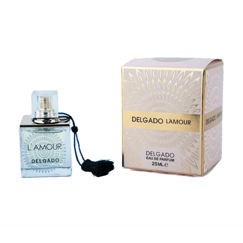 عطر جیبی زنانه دلگادو مدل لالیک لامور با رایحه شیرین حجم 25 میلی‌لیتر