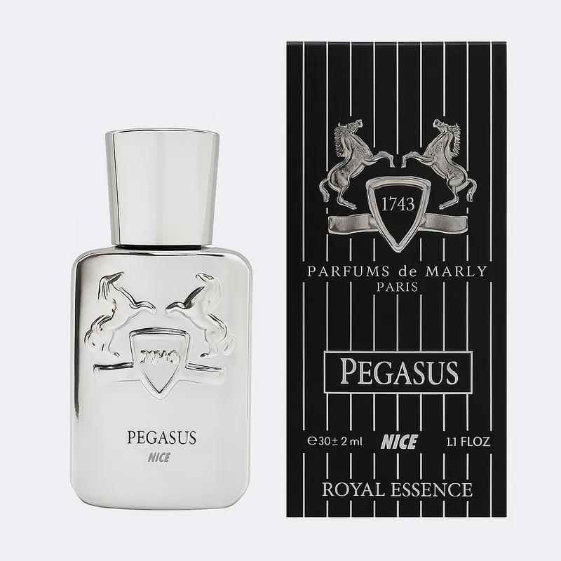 عطر جیبی مردانه نایس مدل پگاسوس با رایحه گرم حجم ۳۲ میلیلیتر