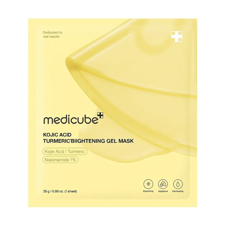 ماسک صورت مدیکیوب مدل kojic acid مناسب برای انواع پوست وزن 26 گرم - تصویر 2