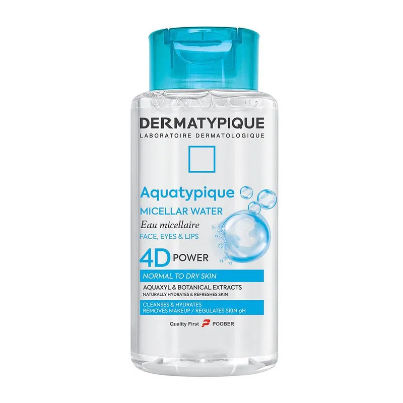 میسلار واتر درماتیپیک مدل Aquatypique مناسب برای پوست خشک و معمولی حجم 250 میلیلیتر - تصویر 2