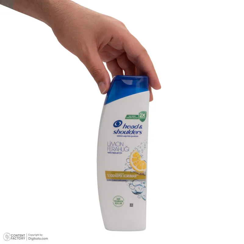 شامپو مو هد شولدرز مدل LEMON FRESHNESS مناسب برای موهای چرب حجم 330 میلی لیتر - تصویر 3