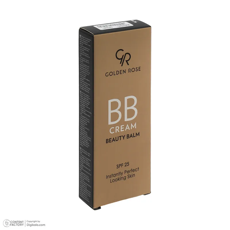 کرم پودر BB مایع SPF 25 گلدن رس مدل Beauty Balm شماره 02 مناسب برای انواع پوست حجم 30 میلی‌لیتر - تصویر 3