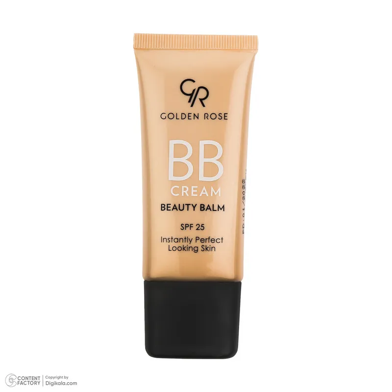 کرم پودر BB مایع SPF 25 گلدن رس مدل Beauty Balm شماره 02 مناسب برای انواع پوست حجم 30 میلی‌لیتر - تصویر 4