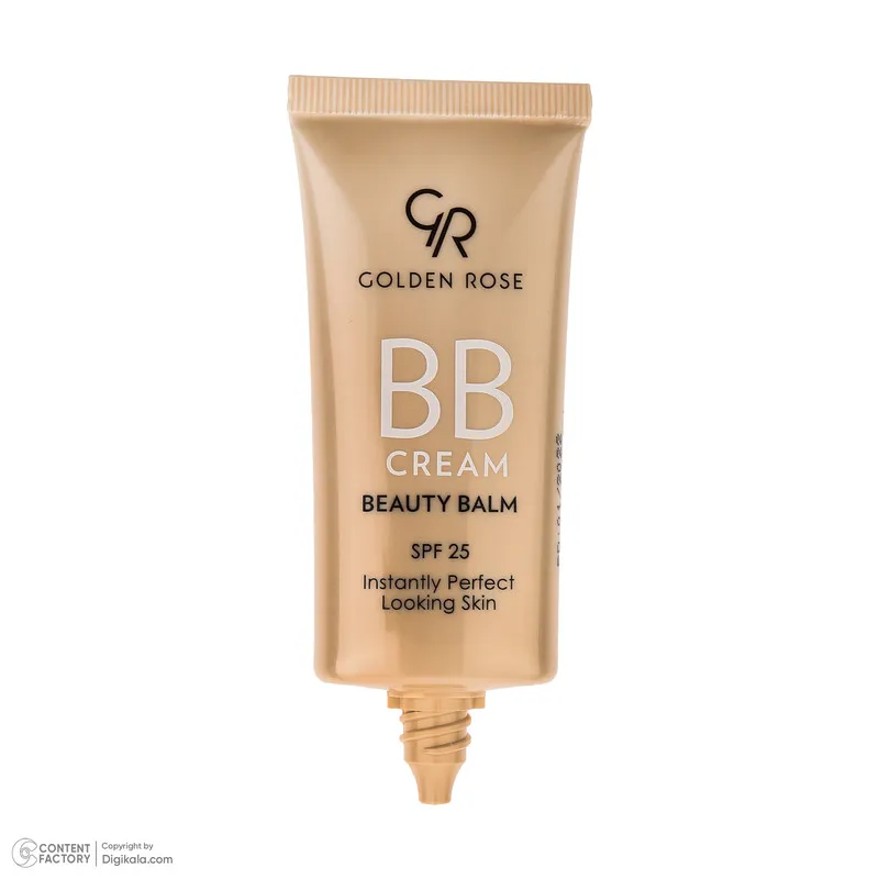 کرم پودر BB مایع SPF 25 گلدن رس مدل Beauty Balm شماره 02 مناسب برای انواع پوست حجم 30 میلی‌لیتر - تصویر 6