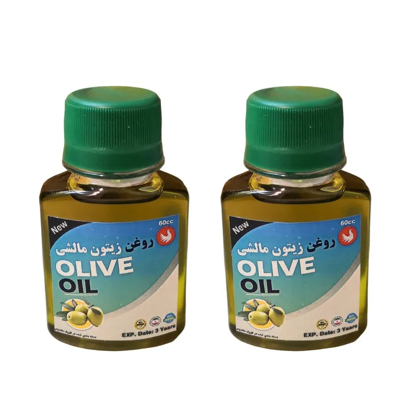 روغن بدن زیتون پامکا مدل 01 حجم 60 میلی لیتر مجموعه 2 عددی