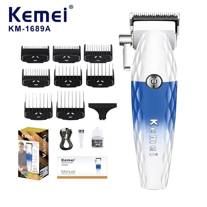 ماشین اصلاح موی سر و صورت شارژی کیمی مدل KM-1689A - تصویر 2