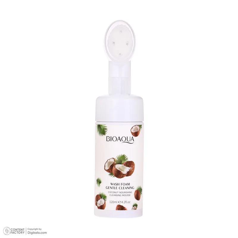 فوم شستشوی صورت بی آکوا مدل Coconut مناسب برای انواع پوست حجم 120 میلیلیتر - تصویر 3