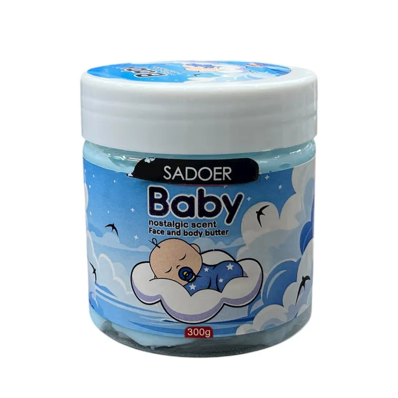 کره بدن سادور مدل Baby 300 گرم کرمی کاسهای مناسب انواع پوست بانوان و آقایان، مرطوبکننده، ضد خشکی، ضد اگزما، ضد ترک، جمعکننده منافذ و ضد آفتابسوختگی - تصویر 2
