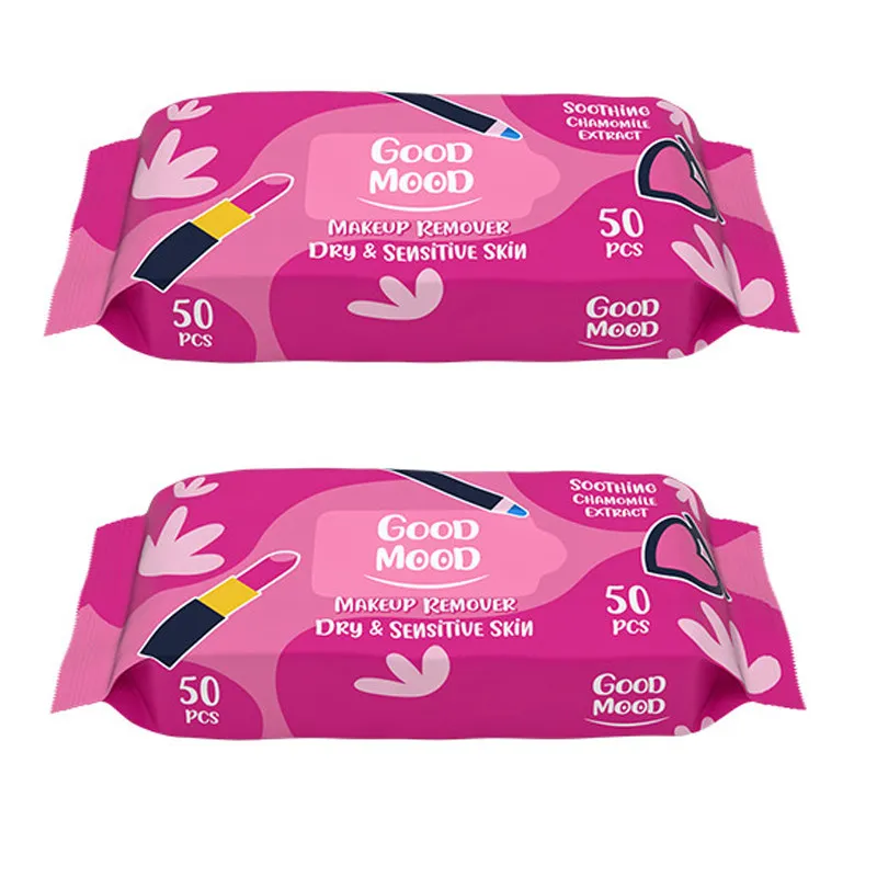 دستمال مرطوب گود مود مدل Soothing Chamomile Extract دو بسته 50 عددی
