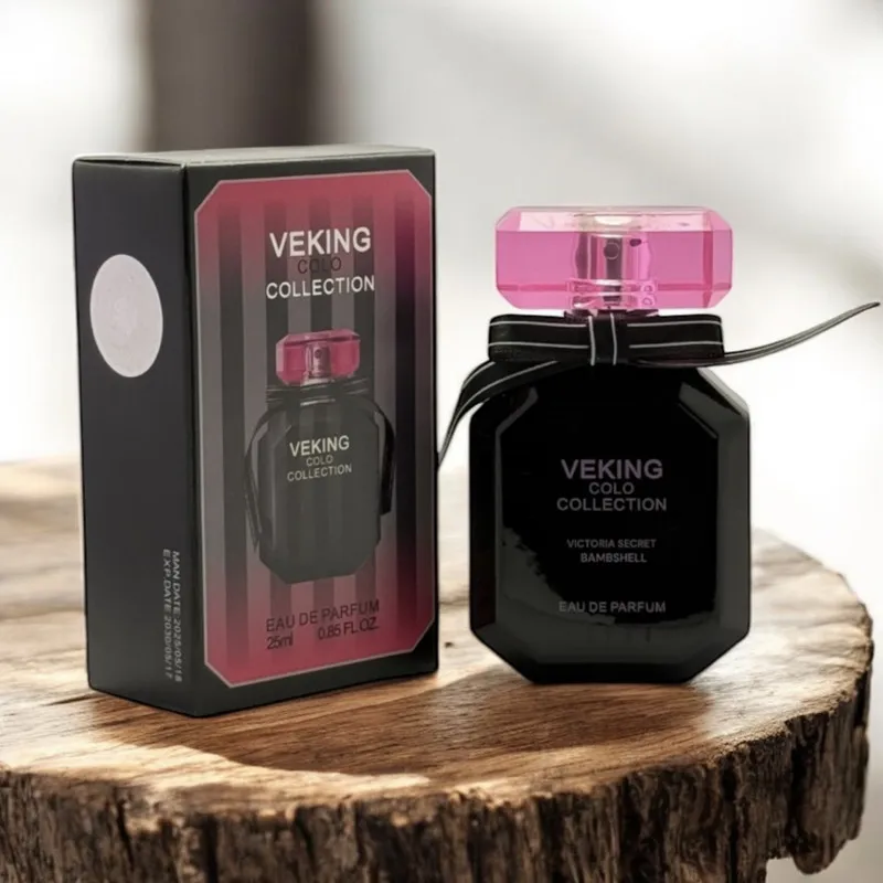عطر جیبی زنانه ویکینگ مدل ویکتوریا سکرت بامبشل با رایحه شیرین حجم ۲۵ میلیلیتر - تصویر 2