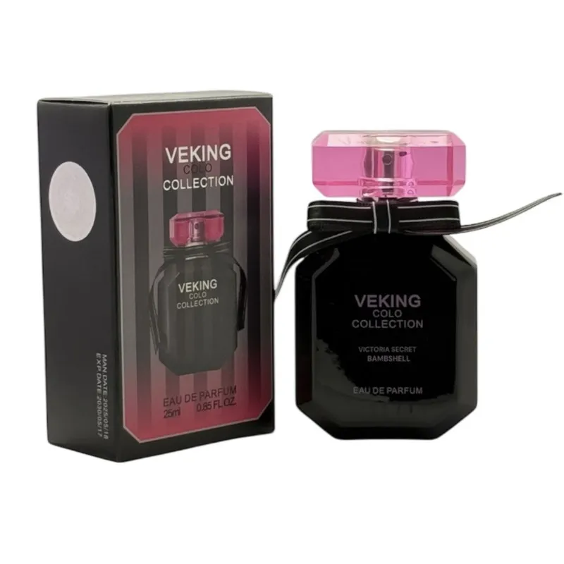 عطر جیبی زنانه ویکینگ مدل ویکتوریا سکرت بامبشل با رایحه شیرین حجم ۲۵ میلیلیتر - تصویر 3