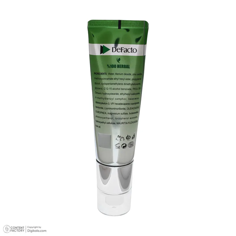 کرم ضد آفتاب بیرنگ دیفکتو SPF 50 مدل professional مناسب برای انواع پوست حجم 40 میلیلیتر - تصویر 4