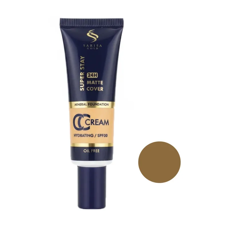کرم پودر cc مایع SPF 30 ساریسا گلد مدل Fly شماره 81 مناسب برای انواع پوست حجم 50 میلی لیتر - تصویر 2