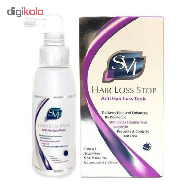 تونیک تقویت کننده مو اس وی آی مدل hair loss stop حجم 100 میلی لیتر - تصویر 3