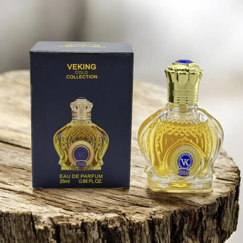 عطر جیبی مردانه ویکینگ مدل شیخ گلد با رایحه گرم حجم ۲۵ میلیلیتر - تصویر 2