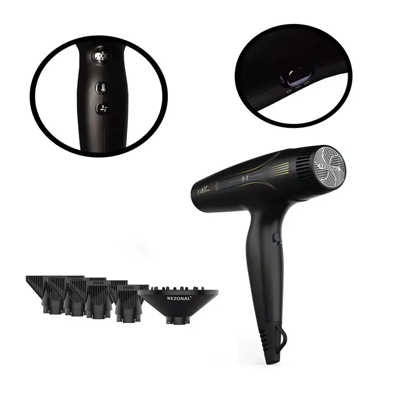 سشوار حرفه ای 2600 وات رزونال مدل X-JET PRO - تصویر 3