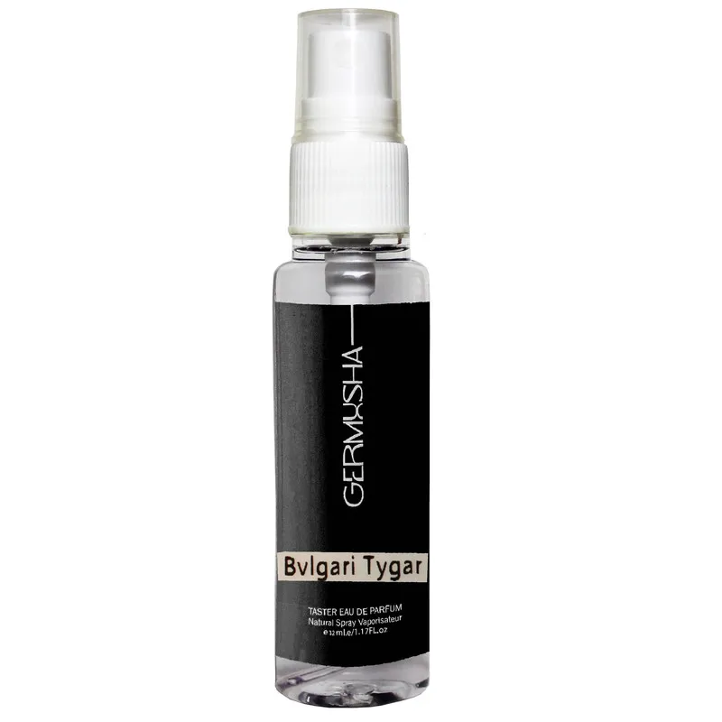 عطر جیبی مردانه گرموشا مدل بولگاری تایگار با رایحه خنک حجم 32 میلیلیتر - تصویر 2