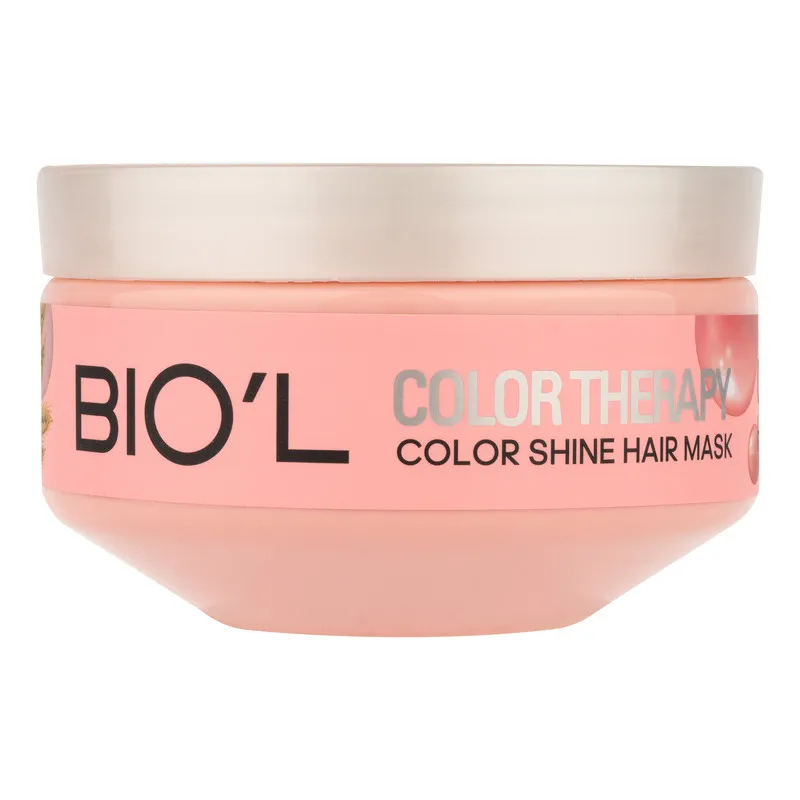 ماسک تثبیت کننده رنگ مو بیول مدل COLOR THERAPY مناسب برای موهای رنگ شده حجم 220 میلی لیتر