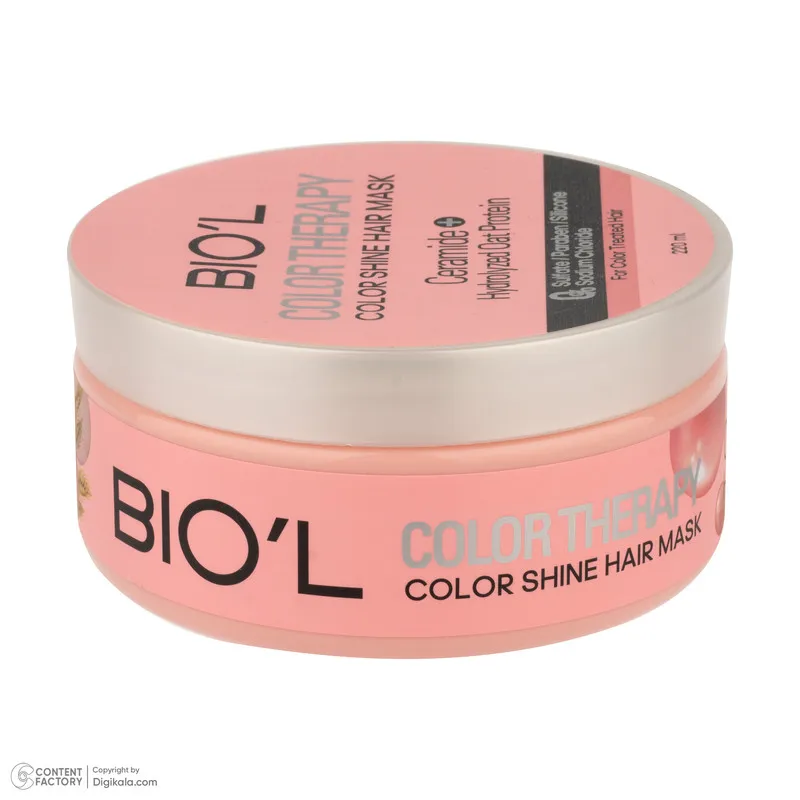 ماسک تثبیت کننده رنگ مو بیول مدل COLOR THERAPY مناسب برای موهای رنگ شده حجم 220 میلی لیتر - تصویر 5