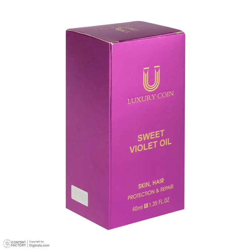 روغن بدن لاکچری کوین مدل VIOLET OIL مناسب برای انواع پوست حجم 40 میلی‌لیتر - تصویر 5