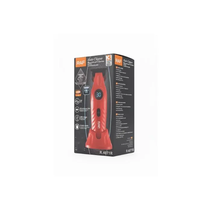 ماشین اصلاح موی سر و صورت شارژی راف مدل R4071 - تصویر 3