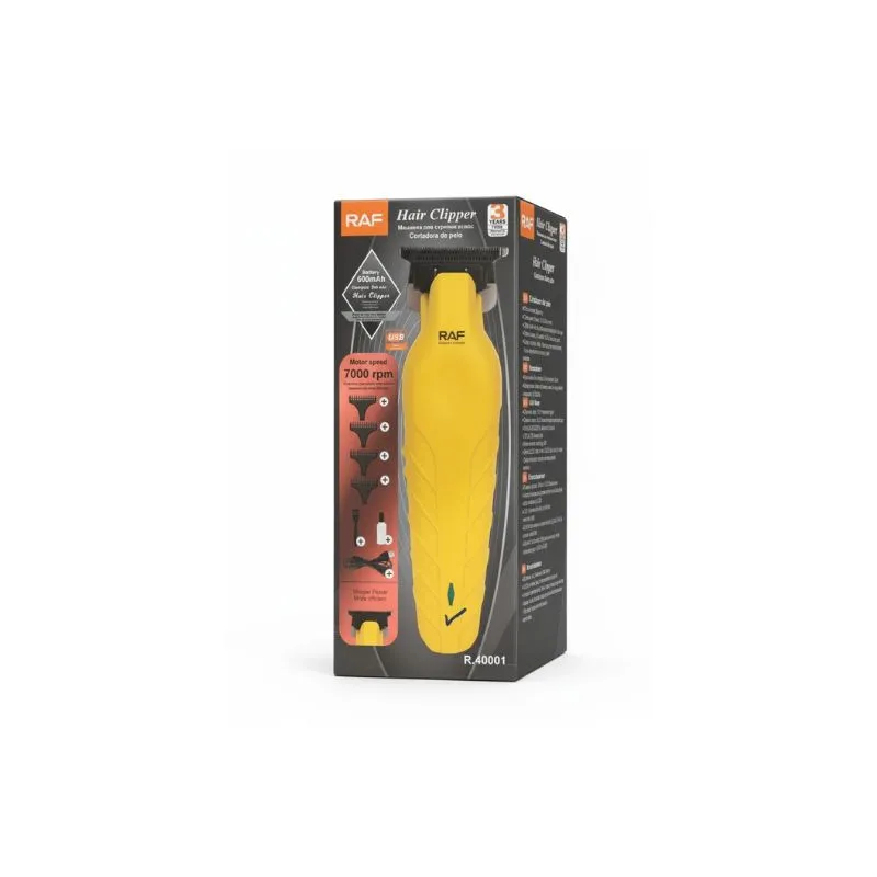 ماشین اصلاح موی سر و صورت شارژی راف مدل  R40001 - تصویر 3