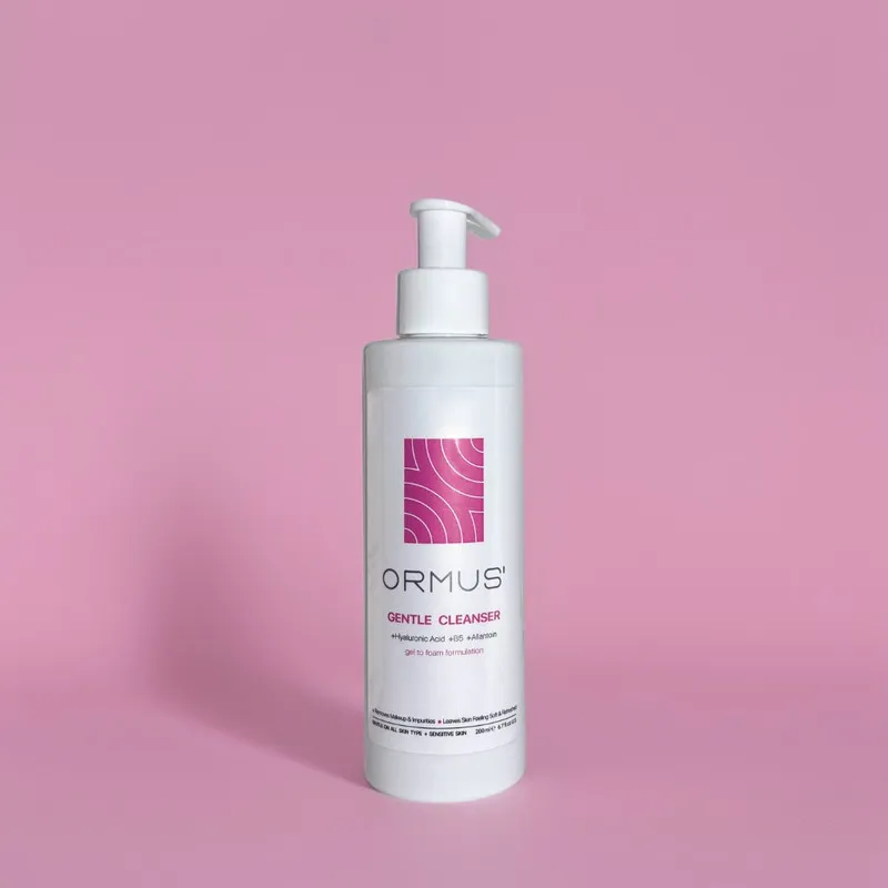 شوینده ملایم صورت اورموس مدل Gentle مناسب برای پوست حساس حجم 200 میلیلیتر - تصویر 3