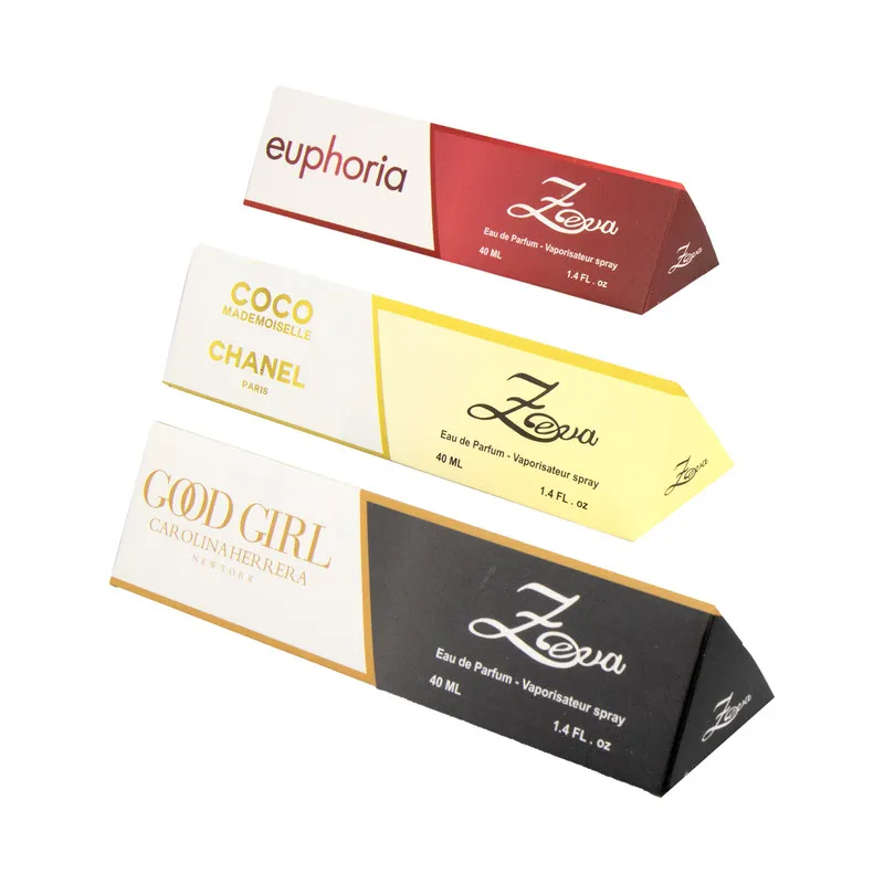 عطر جیبی زنانه زوا مدل ایفوریا گودگرل شنل کوکو با رایحه شیرین حجم 40 میلیلیتر مجموعه 3 عددی - تصویر 3