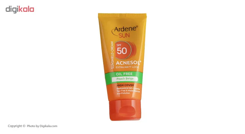 کرم ضد آفتاب آردن سان مدل Peach Beige وزن 50 گرم - تصویر 2
