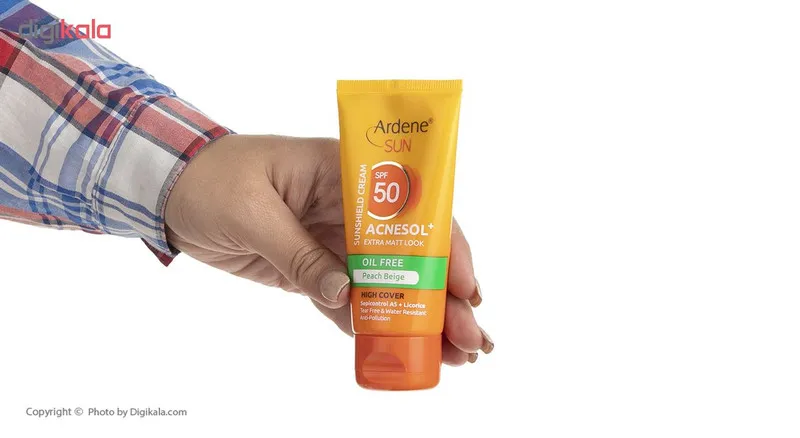 کرم ضد آفتاب آردن سان مدل Peach Beige وزن 50 گرم - تصویر 4