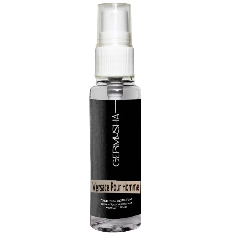 عطر جیبی مردانه گرموشا مدل ورساچه پور هوم با رایحه خنک حجم 32 میلیلیتر