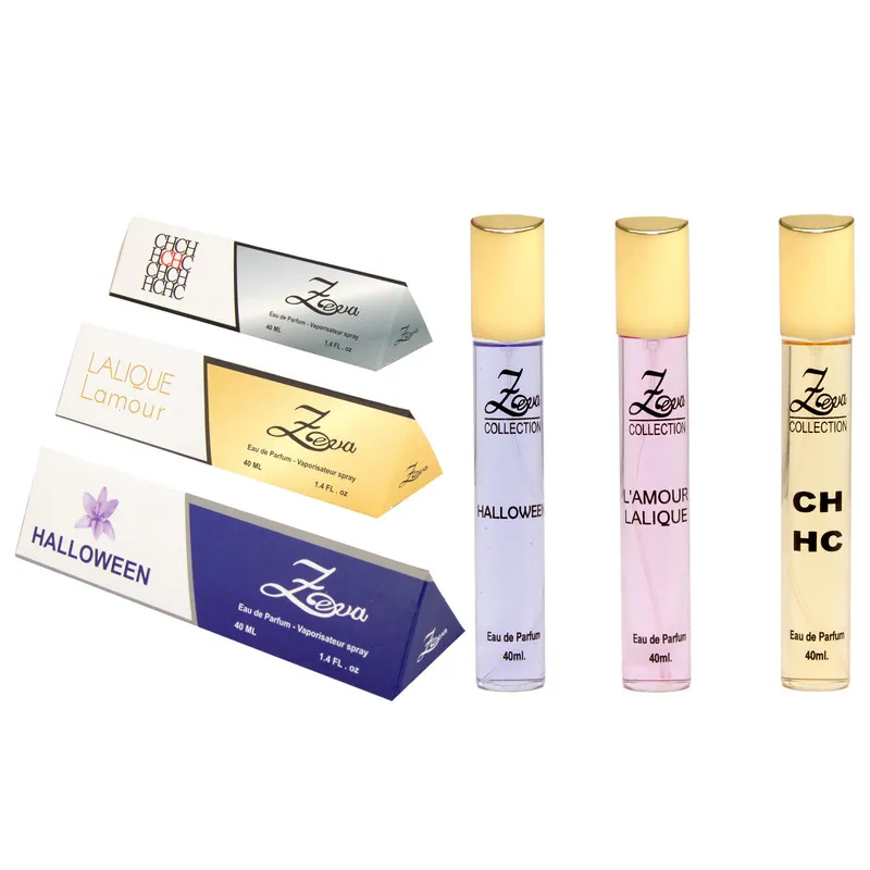 عطر جیبی زوا مدل لالیک لامور CH با رایحه خنک حجم 40 میلیلیتر مجموعه 3 عددی - تصویر 3