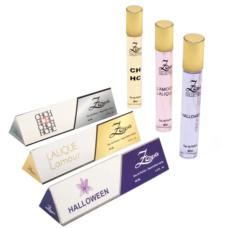عطر جیبی زوا مدل لالیک لامور CH با رایحه خنک حجم 40 میلیلیتر مجموعه 3 عددی - تصویر 4