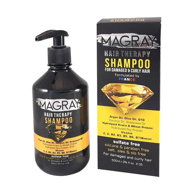 شامپو تقویت کننده مو ماگرای مدل Sulfate Free مناسب برای موهای خشک و آسیب دیده و مجعد حجم 500 میلی لیتر - تصویر 2