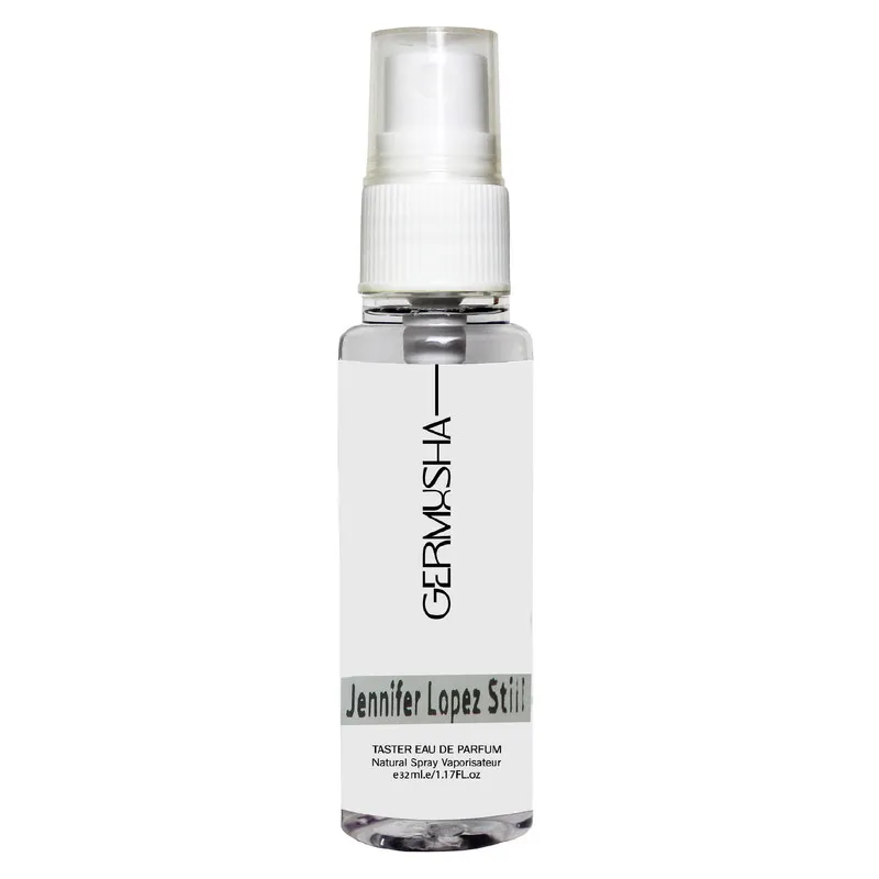 عطر جیبی زنانه گرموشا مدل استیل جنیفر لوپز با رایحه خنک حجم 32 میلی‌لیتر