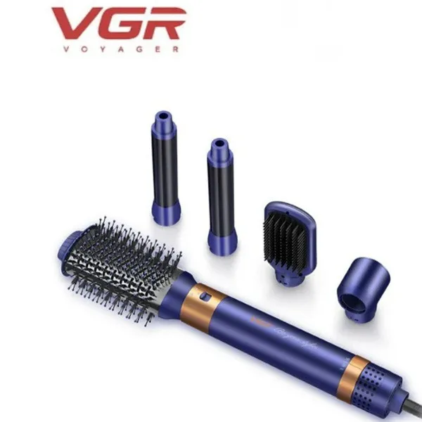 سشوار برسدار حالتدهنده 800 وات وی جی ار مدل V-587 5in1 - تصویر 3