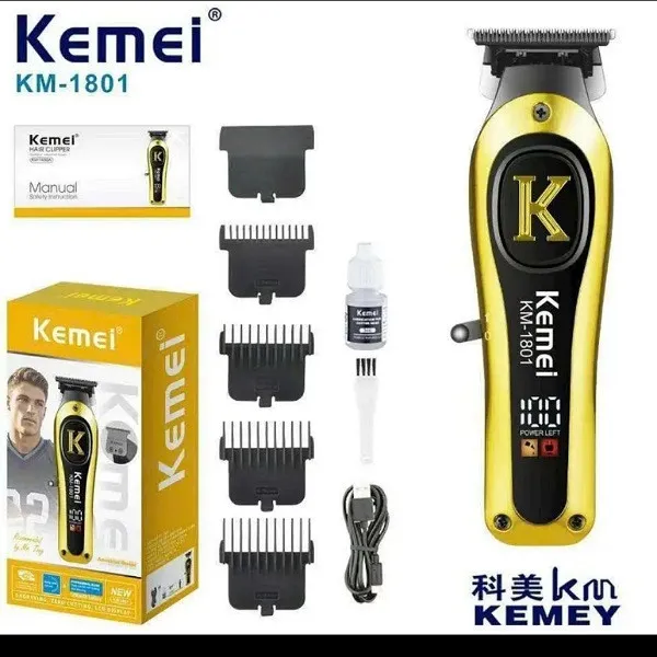 ماشین اصلاح موی سر و صورت شارژی کیمی مدل KM-1801 - تصویر 2