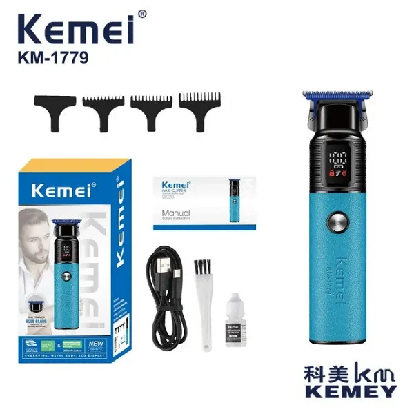 ماشین اصلاح موی سر و صورت شارژی کیمی مدل KM-1779 - تصویر 2