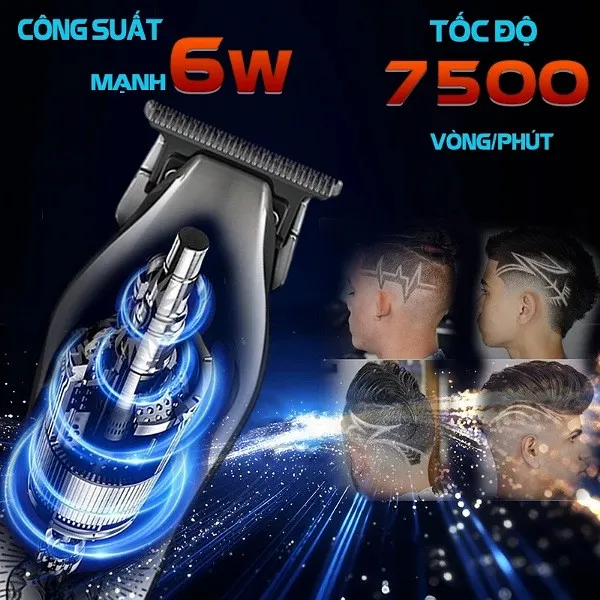 ماشین اصلاح موی سر و صورت شارژی کیمی مدل KM-1592 - تصویر 6
