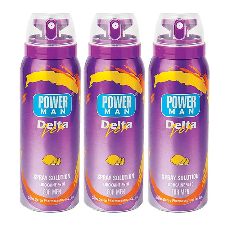 اسپری تاخیری دلتا دارو مدل Lemon حجم 65 میلی لیتر مجموعه 3 عددی - تصویر 2