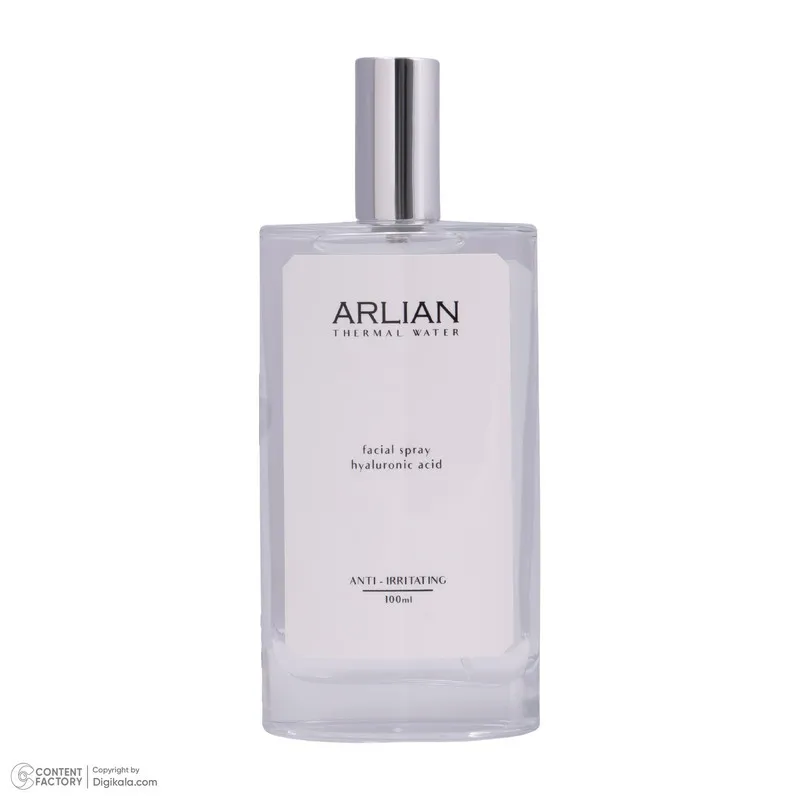 اسپری آبرسان صورت و بدن آرلیان مدل Hyaluronic Acid مناسب برای انواع پوست حجم 100 میلی لیتر - تصویر 3