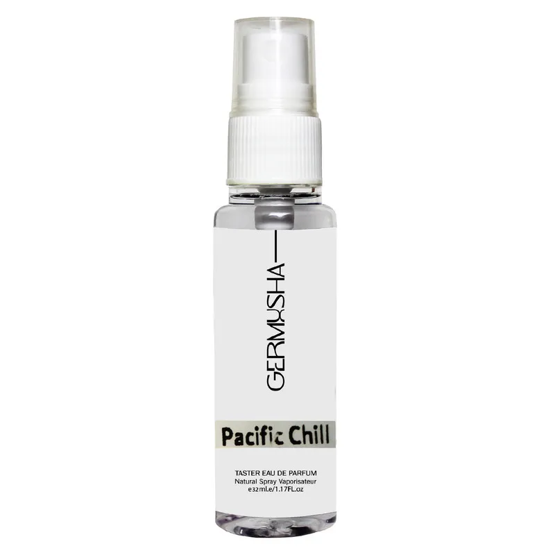 عطر جیبی گرموشا مدل پسفیک چیل با رایحه خنک حجم 32 میلی‌لیتر