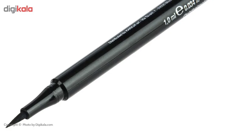 مداد چشم کاراجا مدل Jet Black Kajal - تصویر 4